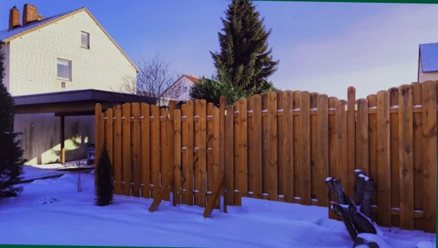 Zimná montáž plotov